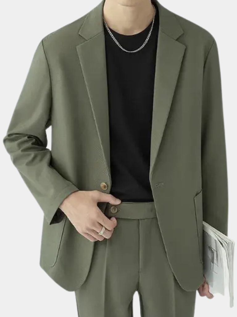 Modern Minimalist Suit Set - Crown & Cuff