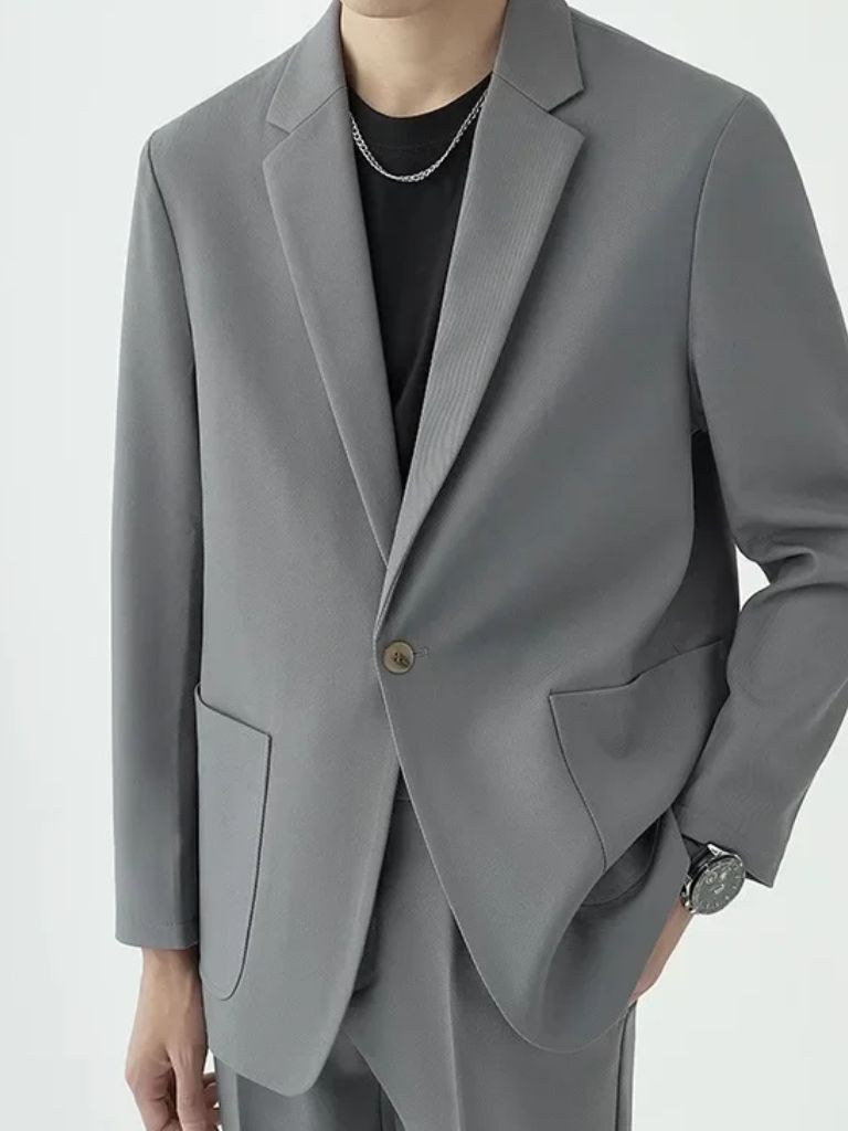 Modern Minimalist Suit Set - Crown & Cuff