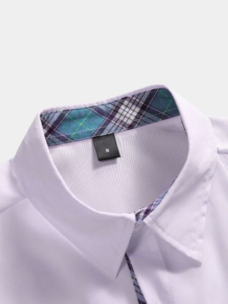 Ocean Detail Casual Shirt - Crown & Cuff