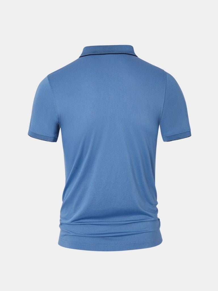 Regis Quarter Zip Polo – Crown & Cuff