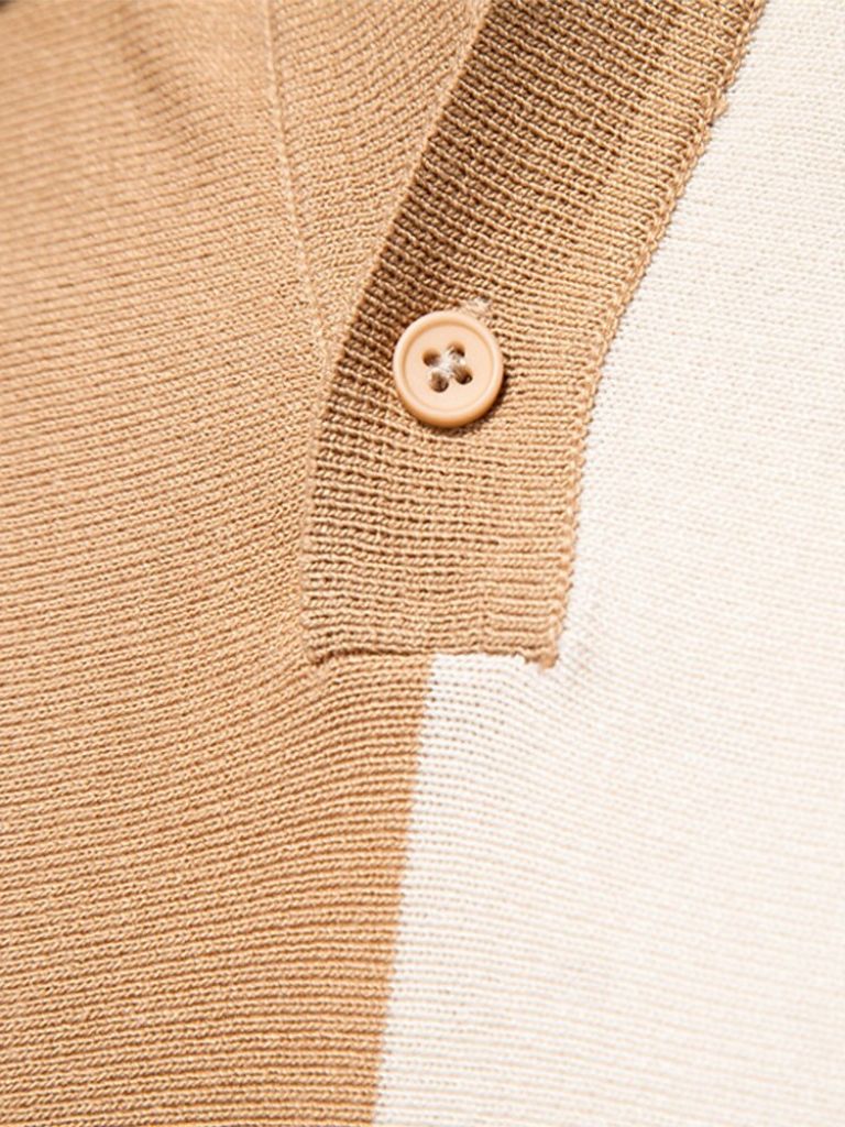 Retro Stripe Polo – Crown & Cuff