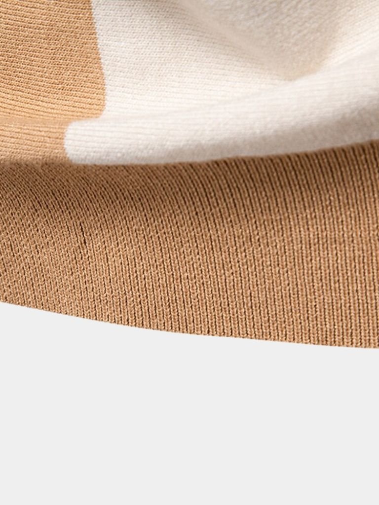 Retro Stripe Polo – Crown & Cuff