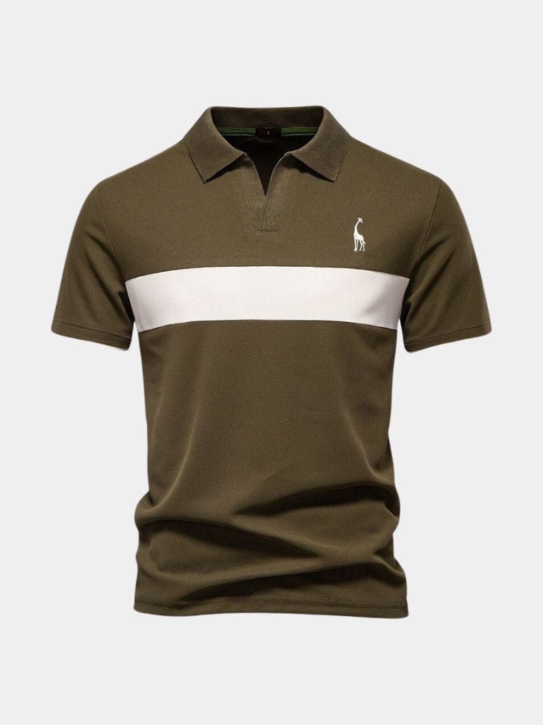 Savanna Stripe Polo – Crown & Cuff
