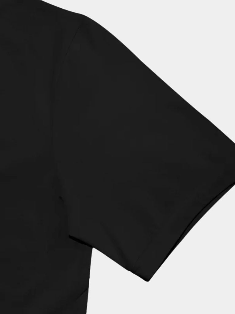 Solid Casual Turtle Neck T-Shirt - Crown & Cuff