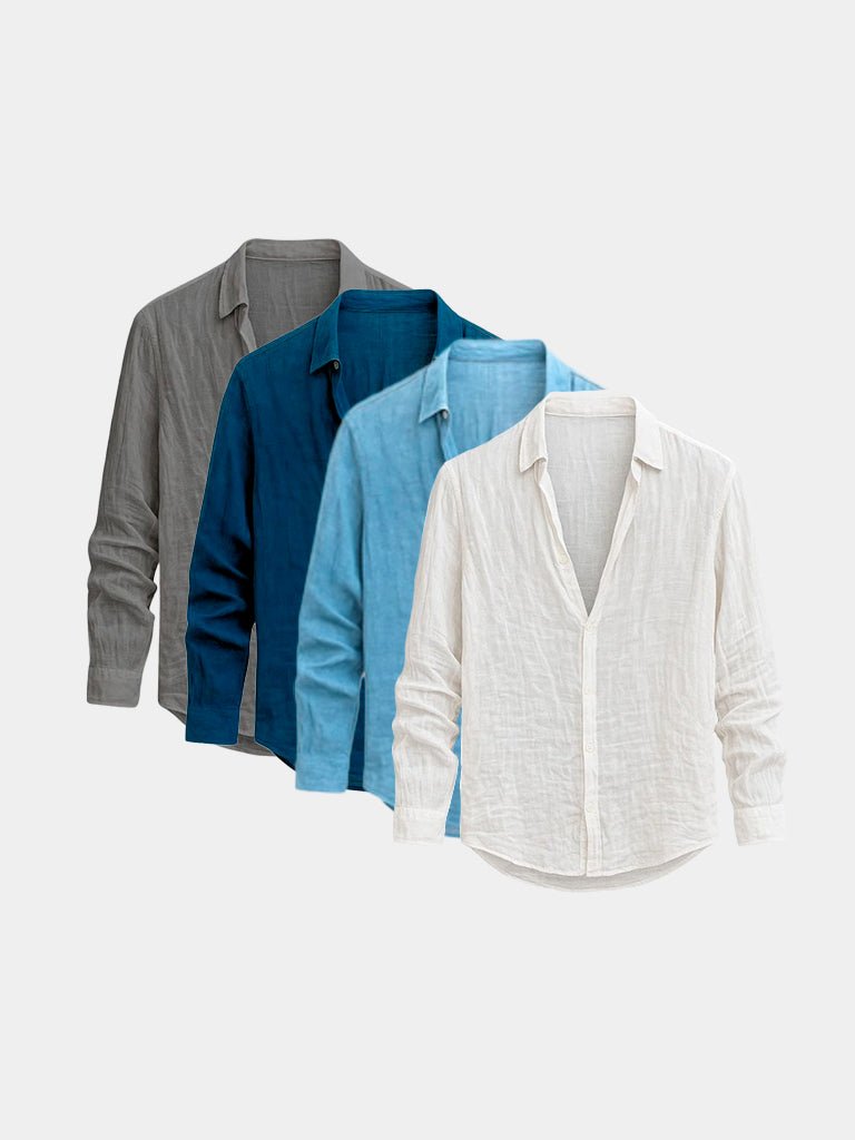 [SPECIAL PACK] Linen Reverie Summer Shirt - Crown & Cuff