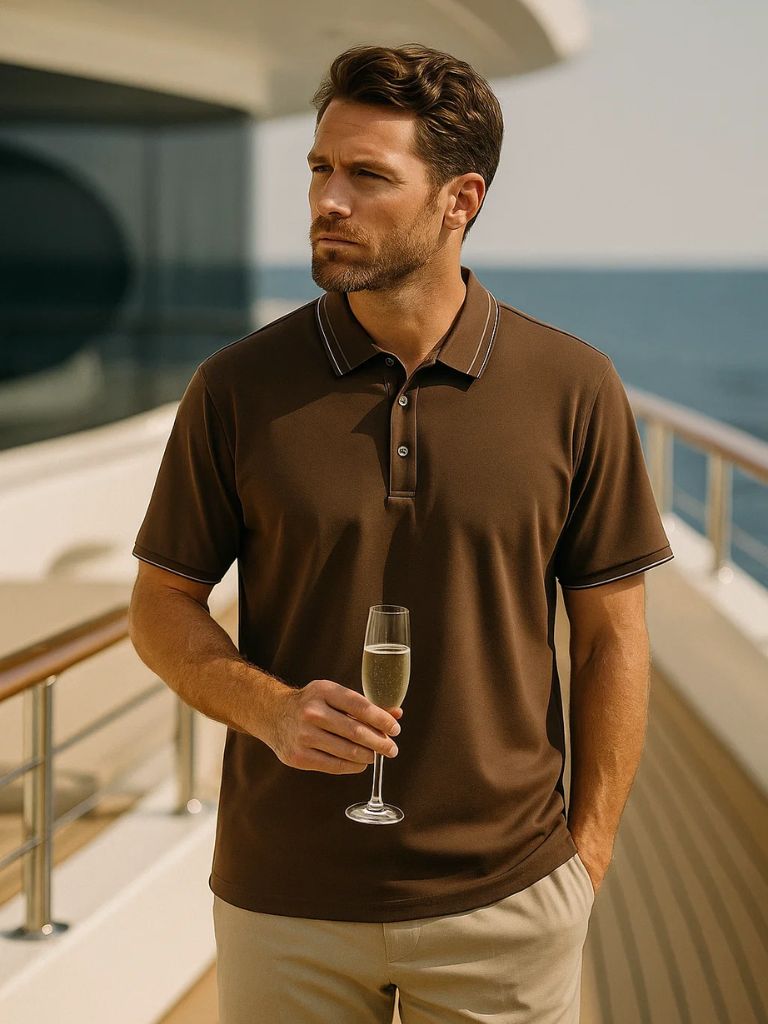 St. James Polo Shirt – Crown & Cuff