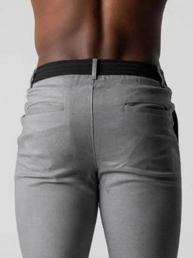 Stretchy Slim Trousers - Crown & Cuff