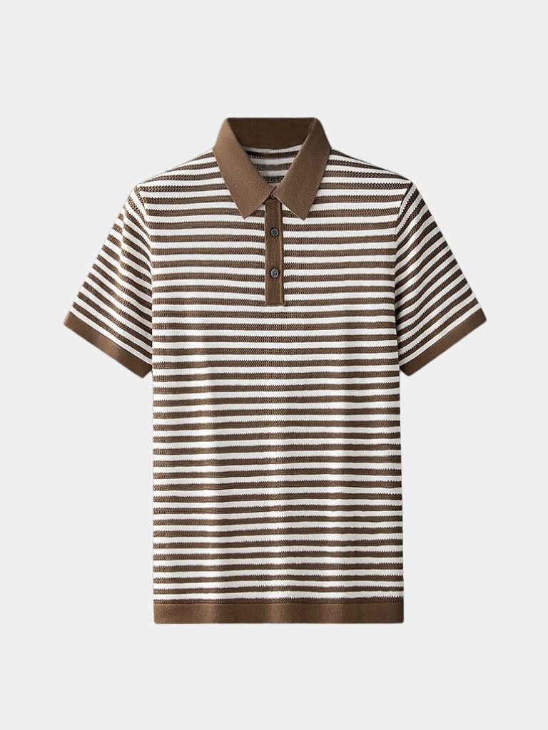 Stripe Class Polo - Crown & Cuff