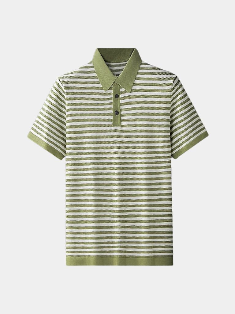 Stripe Class Polo - Crown & Cuff