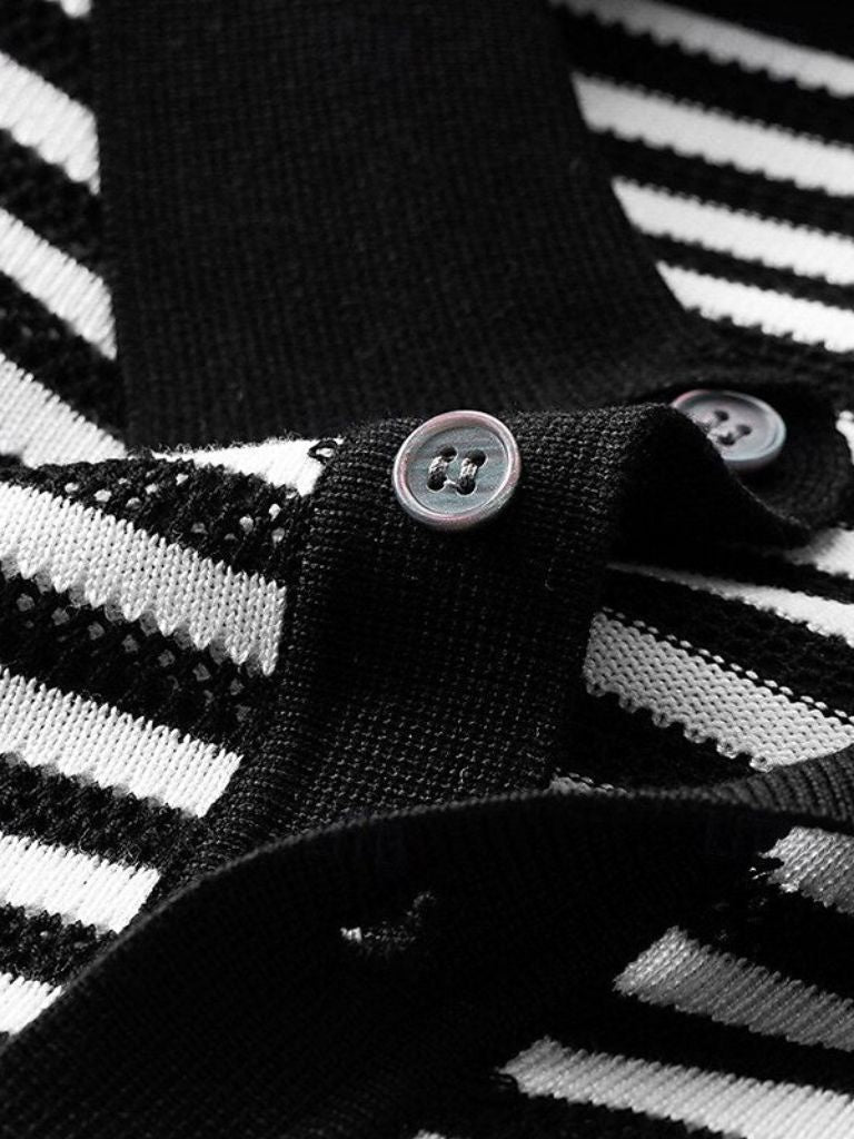 Stripe Class Polo - Crown & Cuff