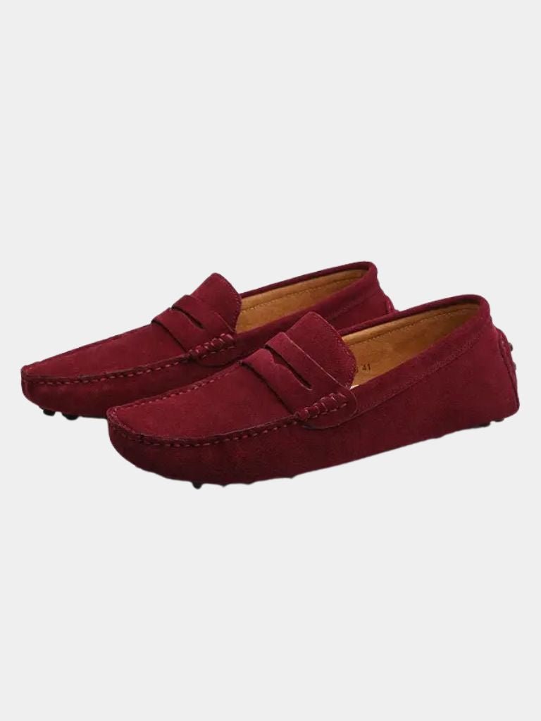 Suede Marina Loafers - Crown & Cuff