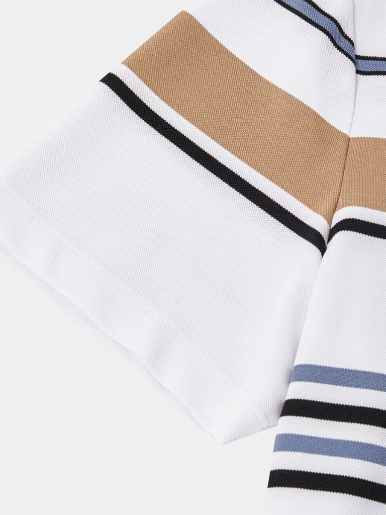 Sunset Stripe Polo – Crown & Cuff