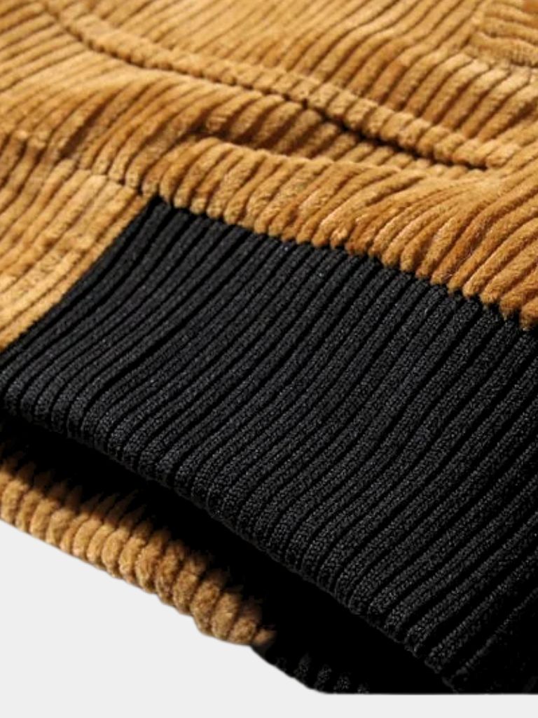 Thermal Windbreaker Corduroy Jacket - Crown & Cuff