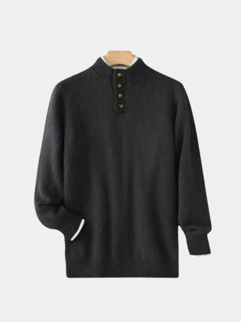 Timeless Luxe Cashmere Pullover - Crown & Cuff
