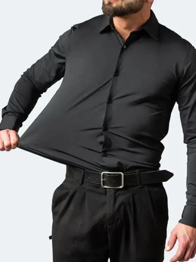 Ultra Tech Elastic and Water-Resistant Shirt - Crown & Cuff