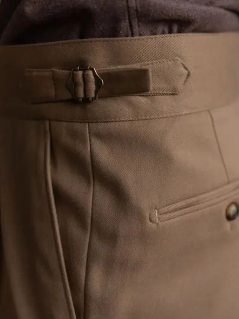 Vintage British Style Trousers - Crown & Cuff