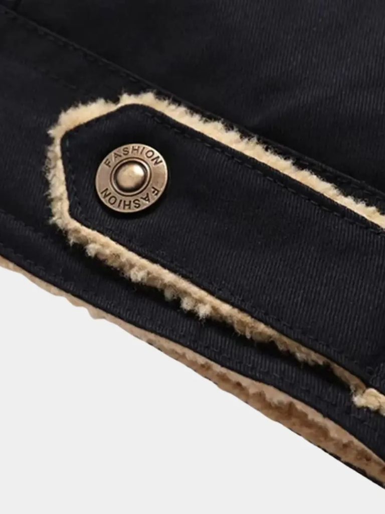 Vintage Fleece Bomber Jacket - Crown & Cuff