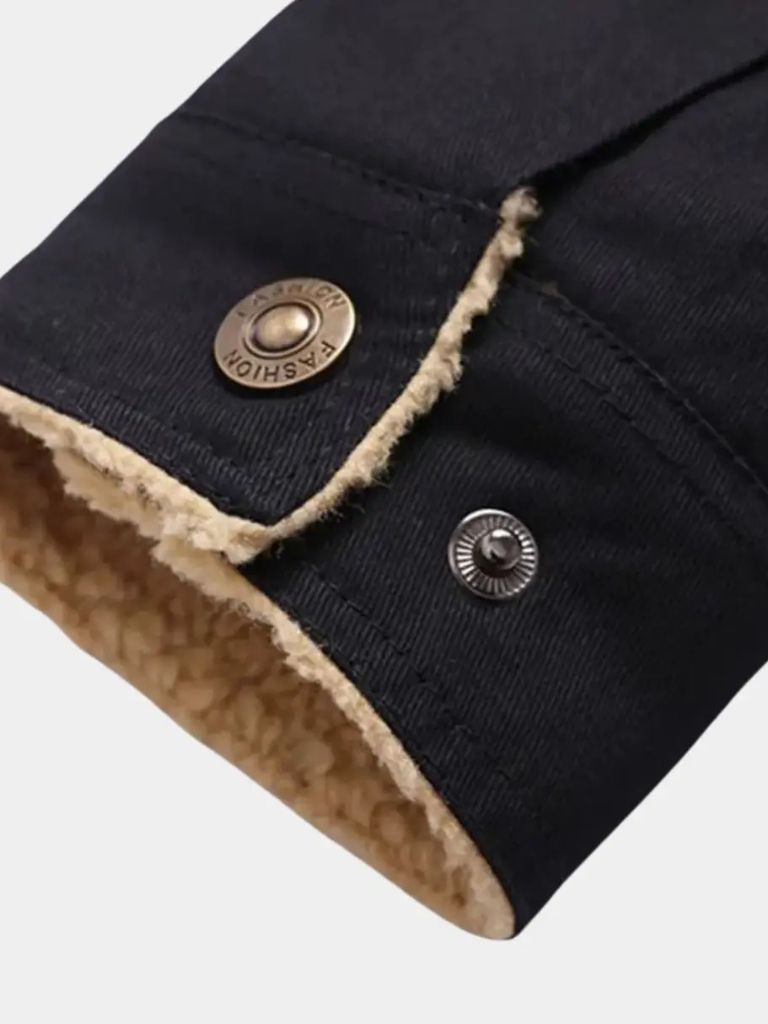 Vintage Fleece Bomber Jacket - Crown & Cuff