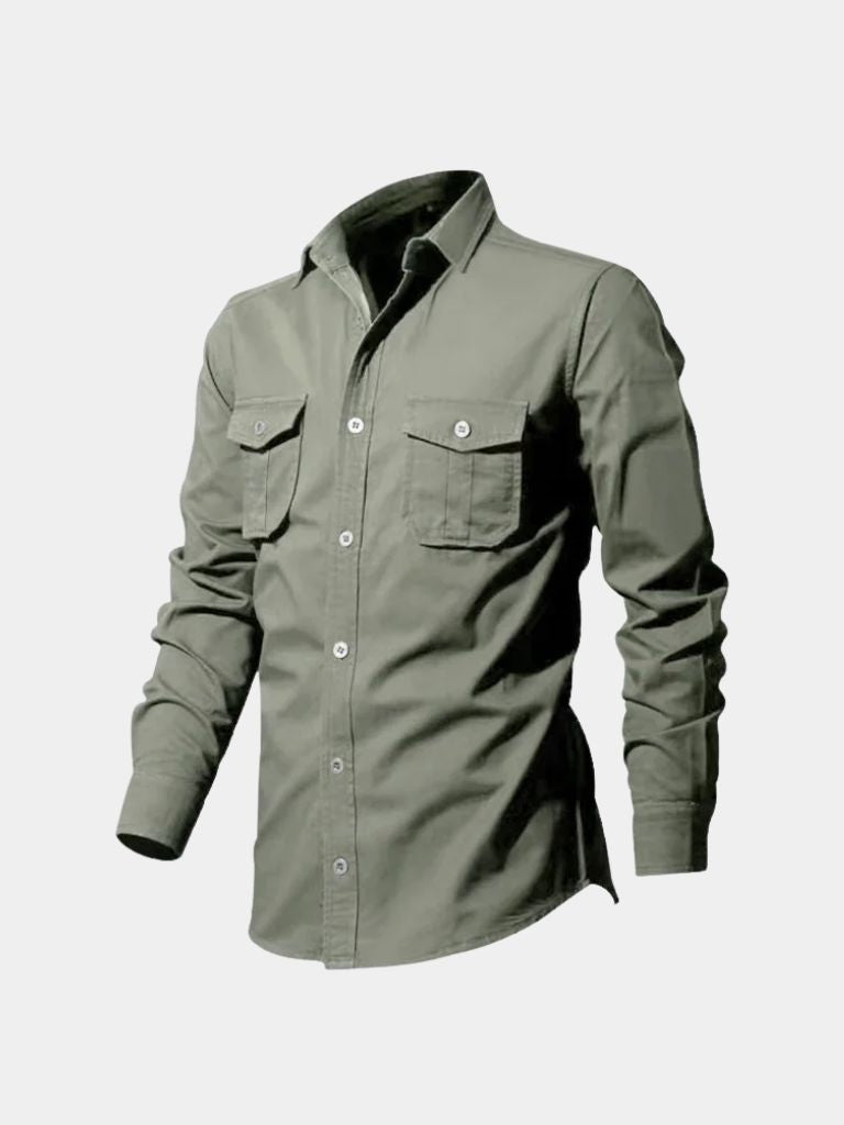 Vintage Long Sleeve Shirt - Crown & Cuff