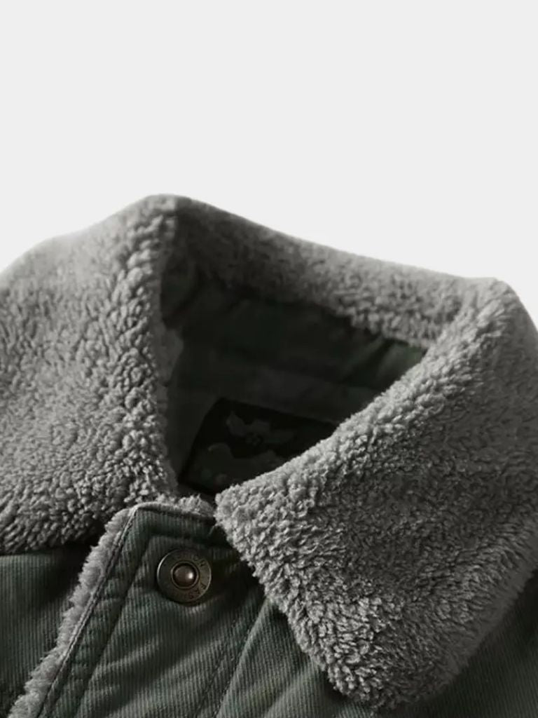 Vintage Military Aviator Jacket - Crown & Cuff