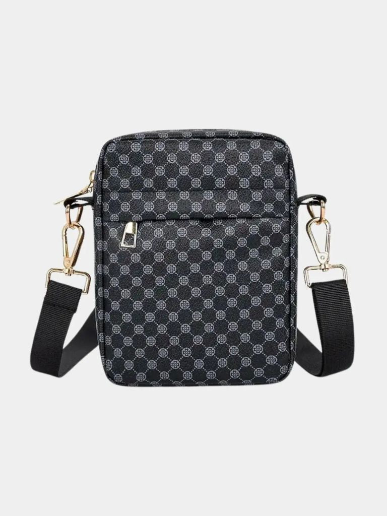 Vintage Pattern Mini Shoulder Bag - Crown & Cuff