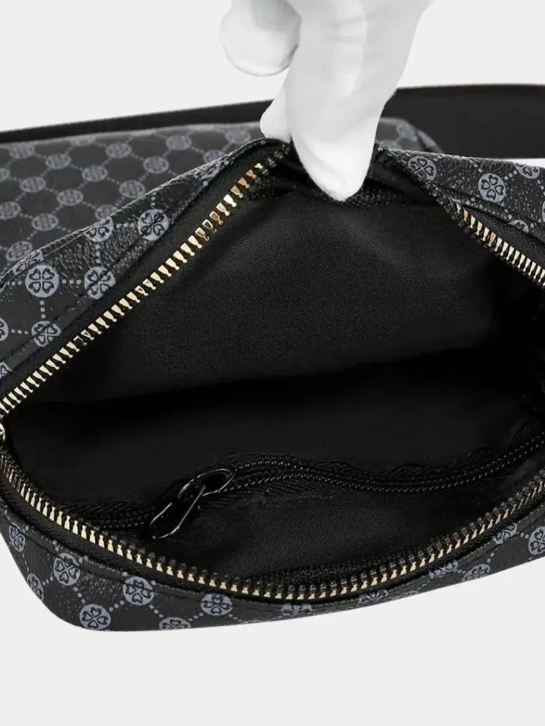 Vintage Pattern Mini Shoulder Bag - Crown & Cuff