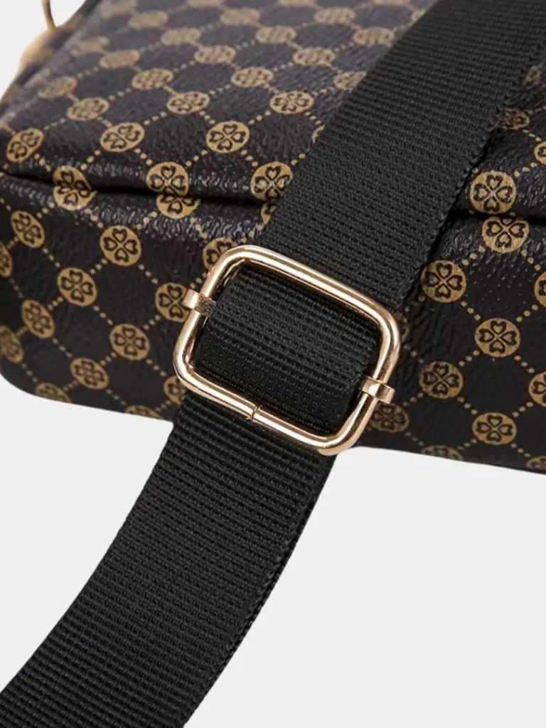 Vintage Pattern Mini Shoulder Bag - Crown & Cuff