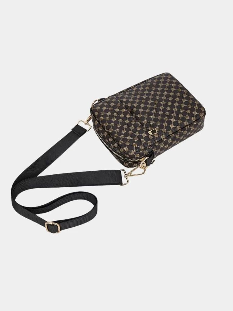 Vintage Pattern Mini Shoulder Bag - Crown & Cuff