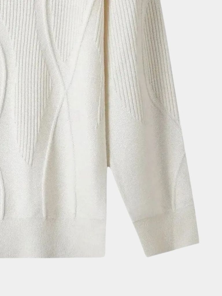 Wool Pullover Sweater - Crown & Cuff